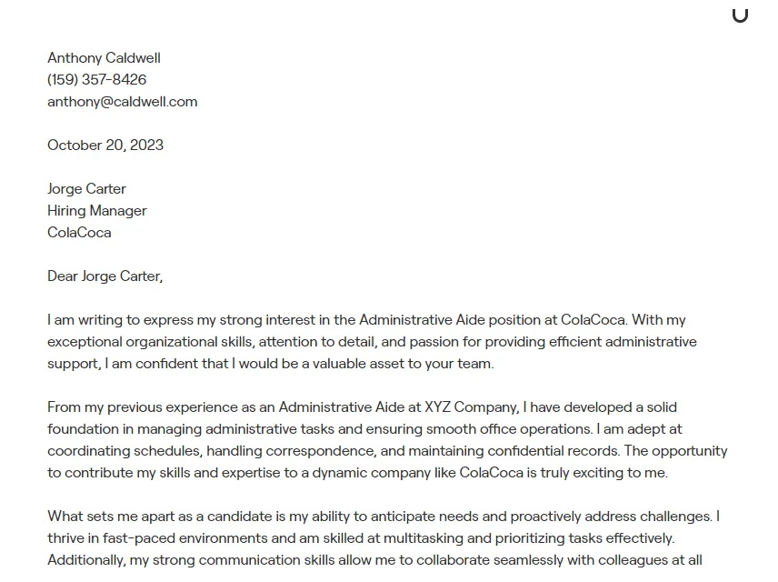 12+ administrative assistant cover letter examples with in-depth guidance