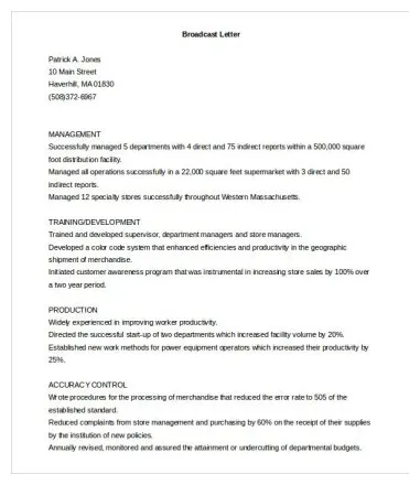 15 Best Sample Cover Letter For Experienced People - Wisestep