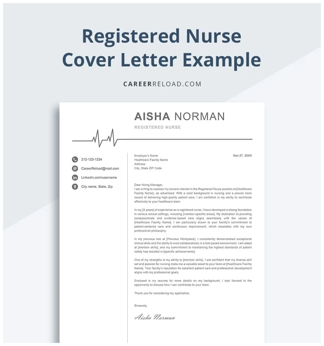 Nursing cover letter example nursing assistant cover letter samples