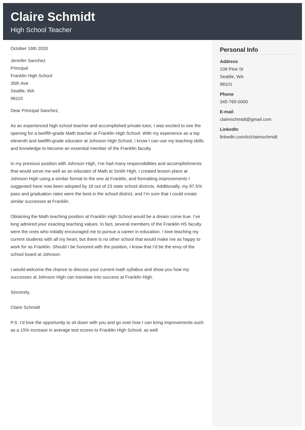 Cover letter generator build a cover letter online