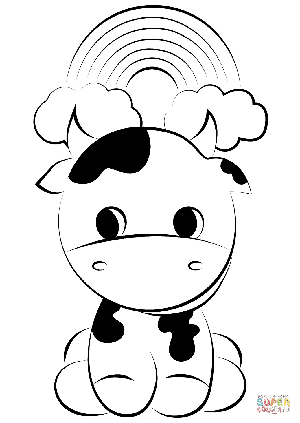 Cute baby free printable coloring pages