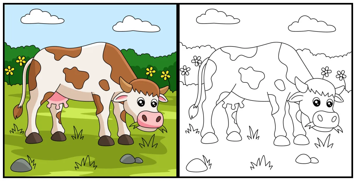 Colored illustration 7528062 vector art at vecteezy