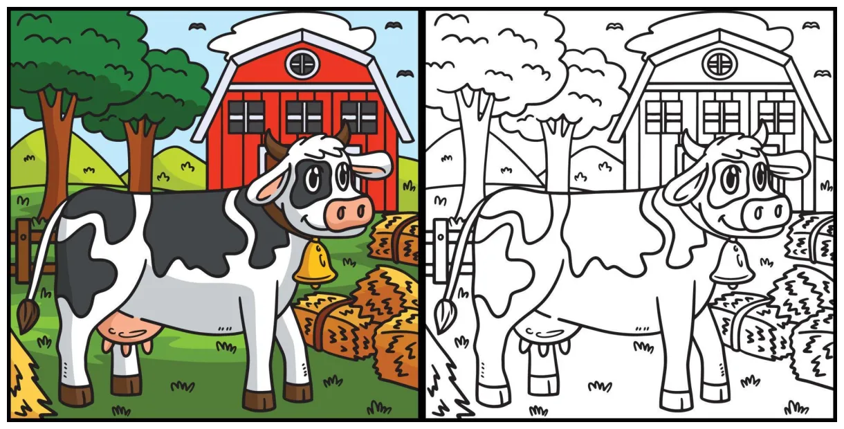 Colored illustration 23088304 vector art at vecteezy