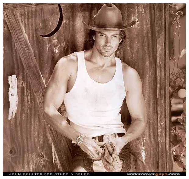 Undercover guys — “studs & spurs” calendar boys yep. studs & spurs