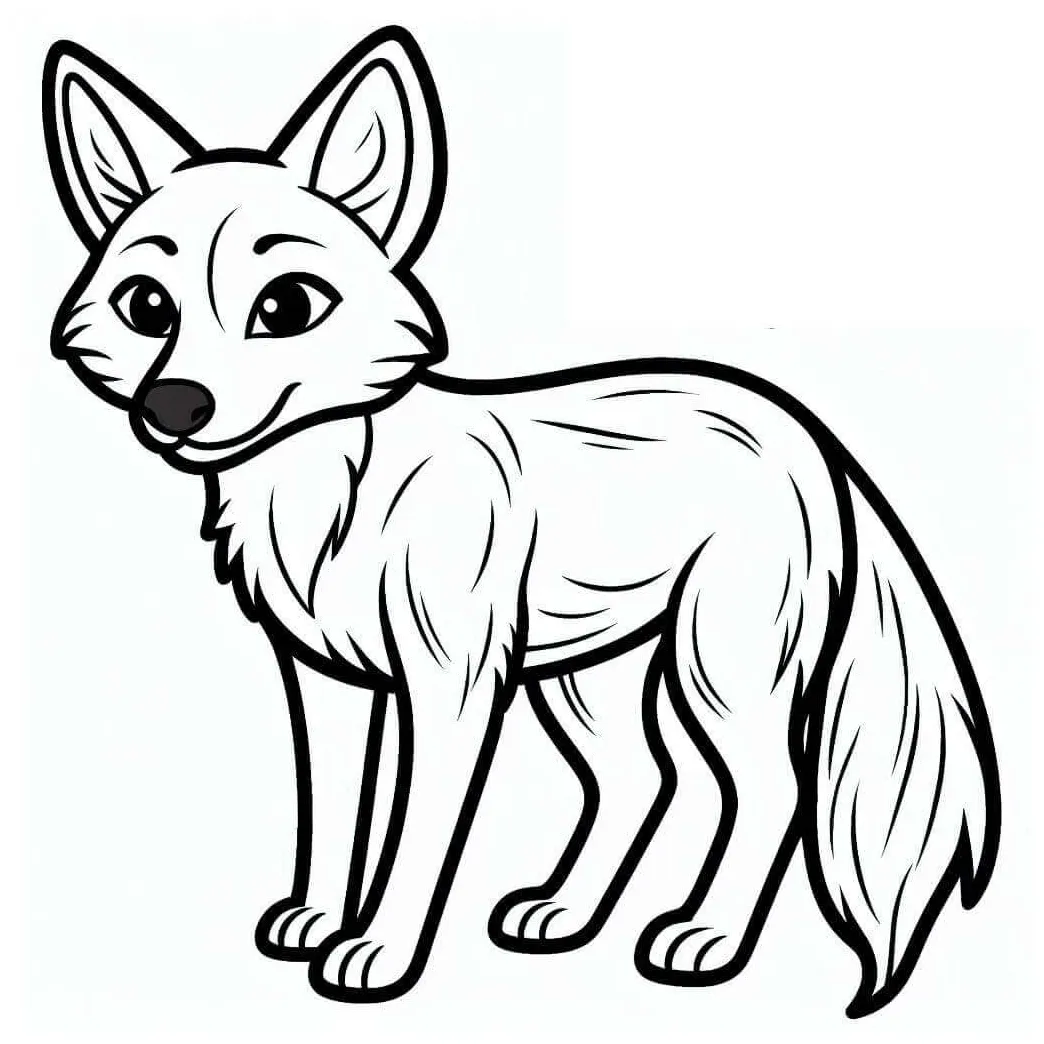 Coyote coloring pages coloringlib
