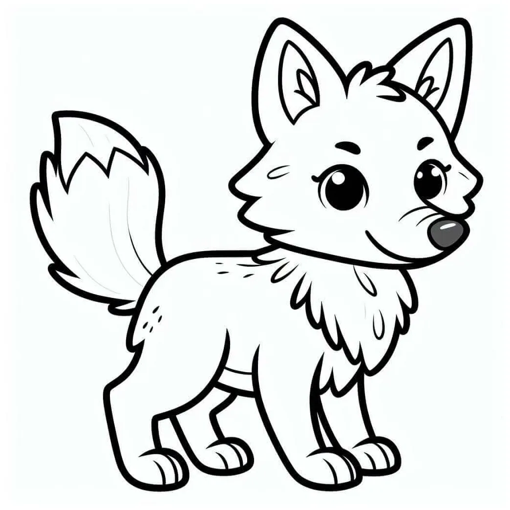 Coyote coloring pages coloringlib