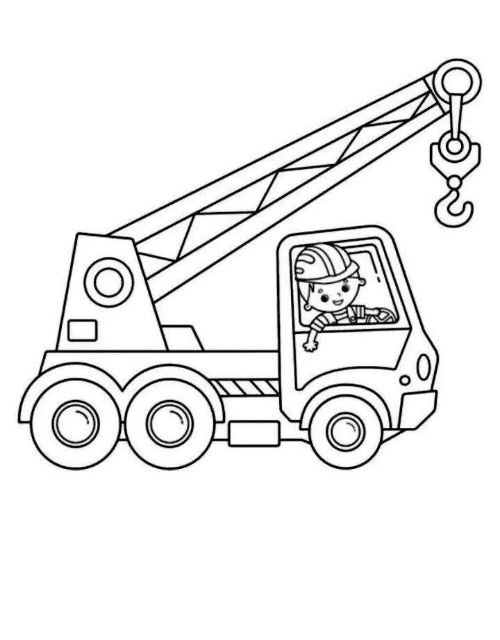Crane Coloring Pages (Free Printable PDF)