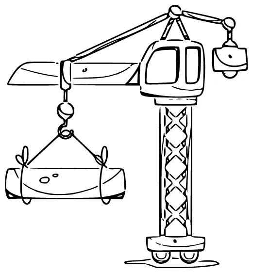 Crane coloring pages 100% free, printable & fun