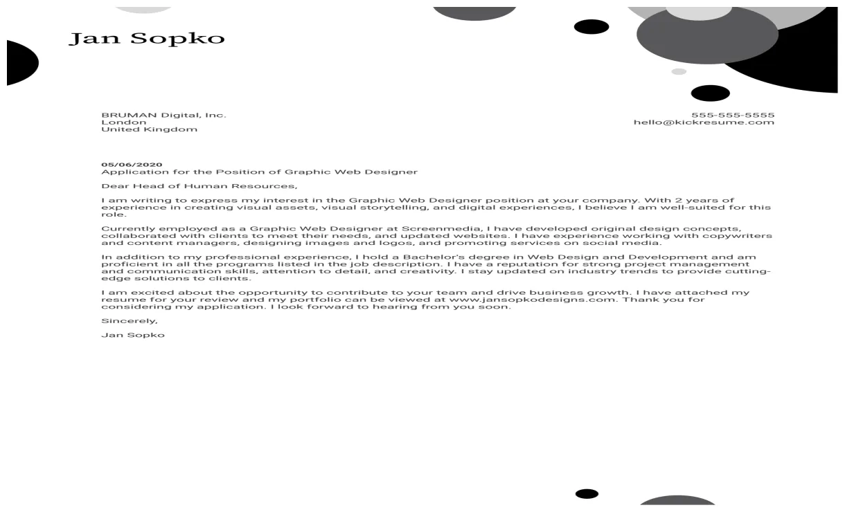 Creative Cover Letter Examples 2018 Professional Cover Letter Templates