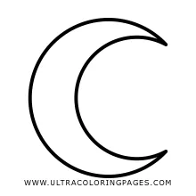 Crescent coloring pages ultra coloring pages