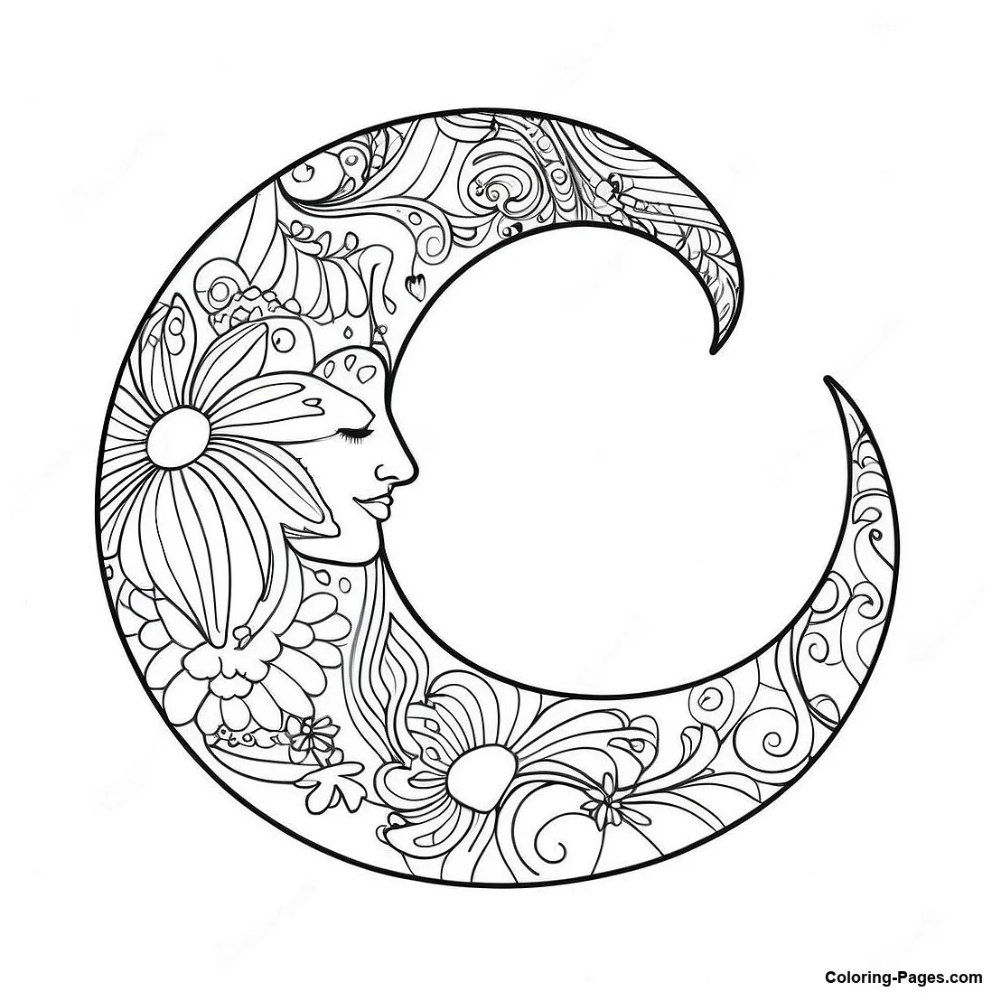 Whimsical coloring-pages