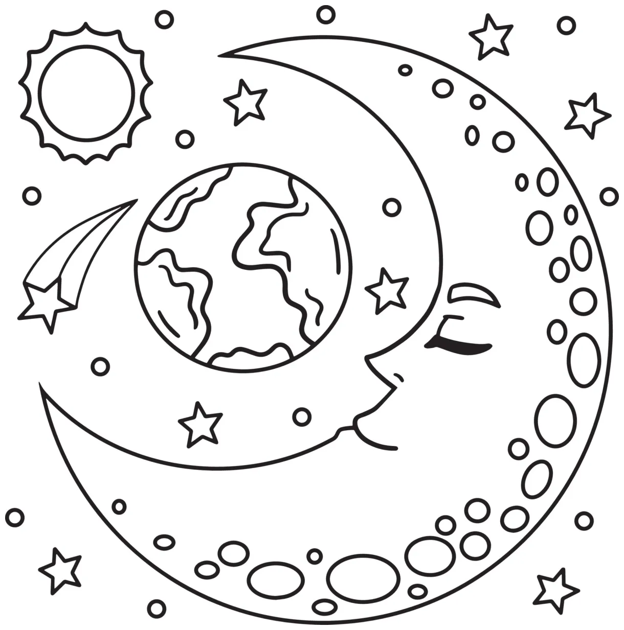 Sleeping for kids 10993603 vector art at