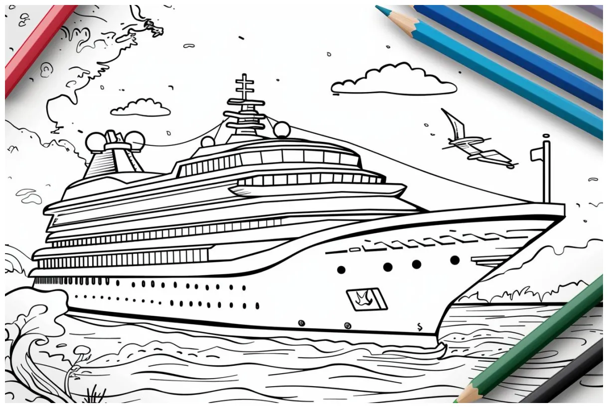 S set sail for creative fun mrcoloring