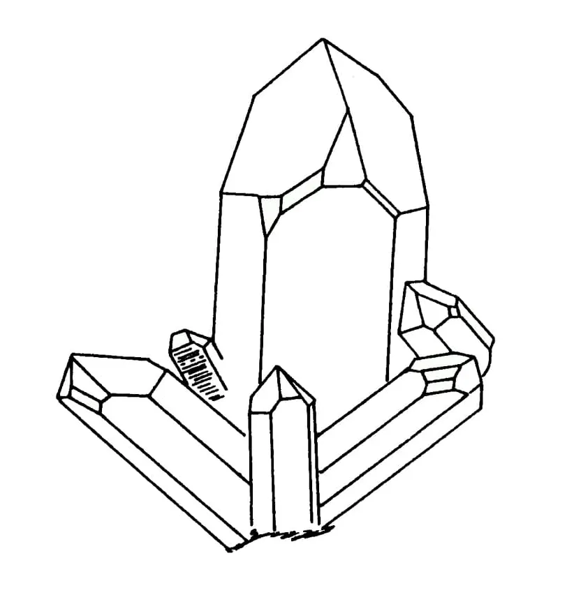 Crystal s coloring page download, print or color online for free