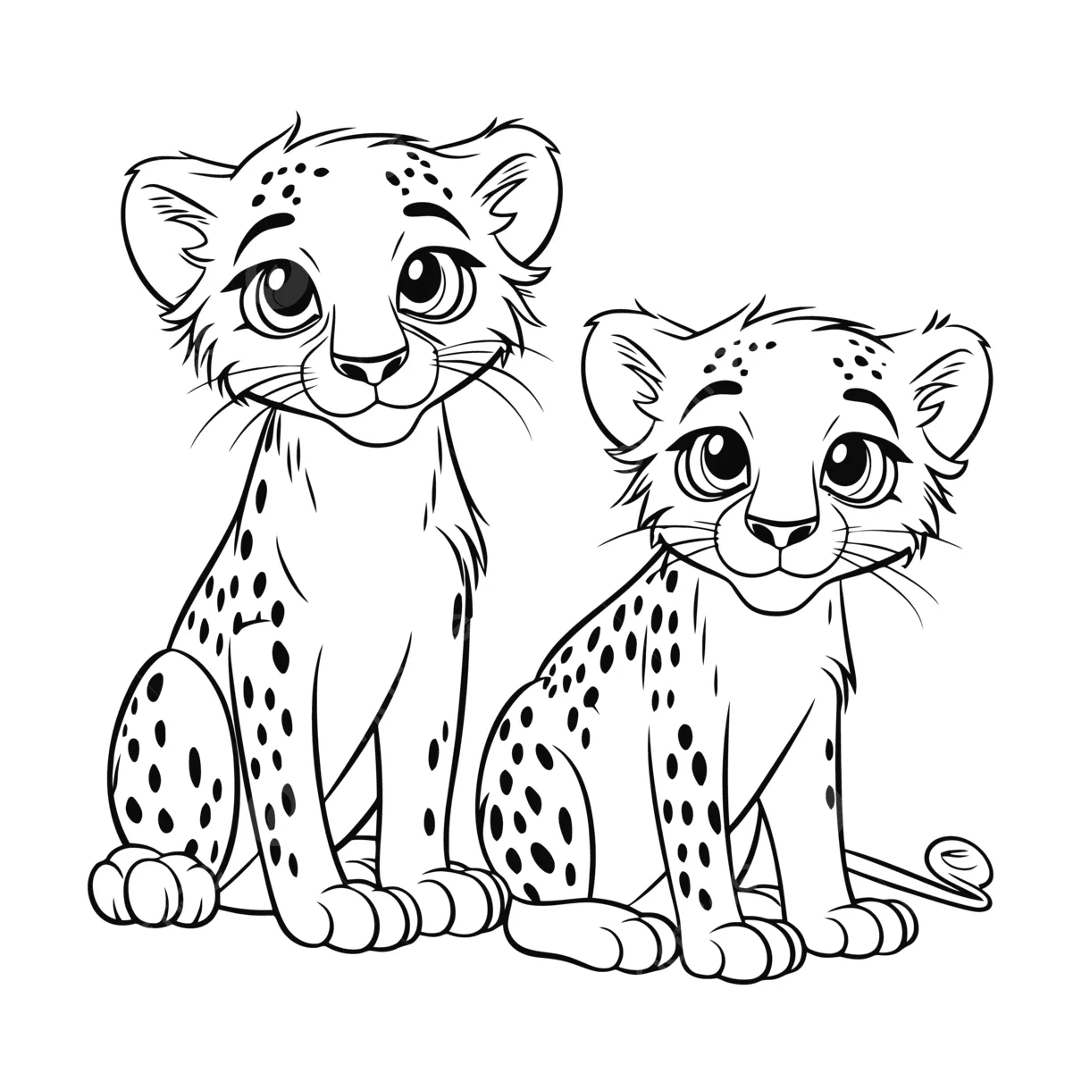 Cheetah Cub Coloring Pages [2025]