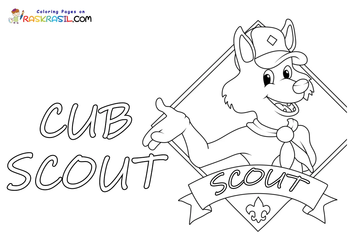 Cub Scout Law Coloring Pages Coloring Pages