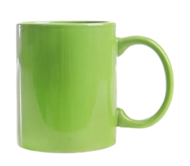 Premium cup isolated on white