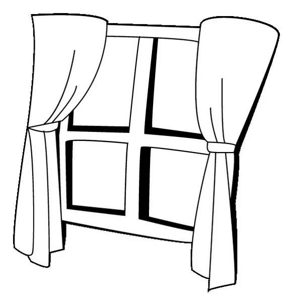 Best window coloring pages
