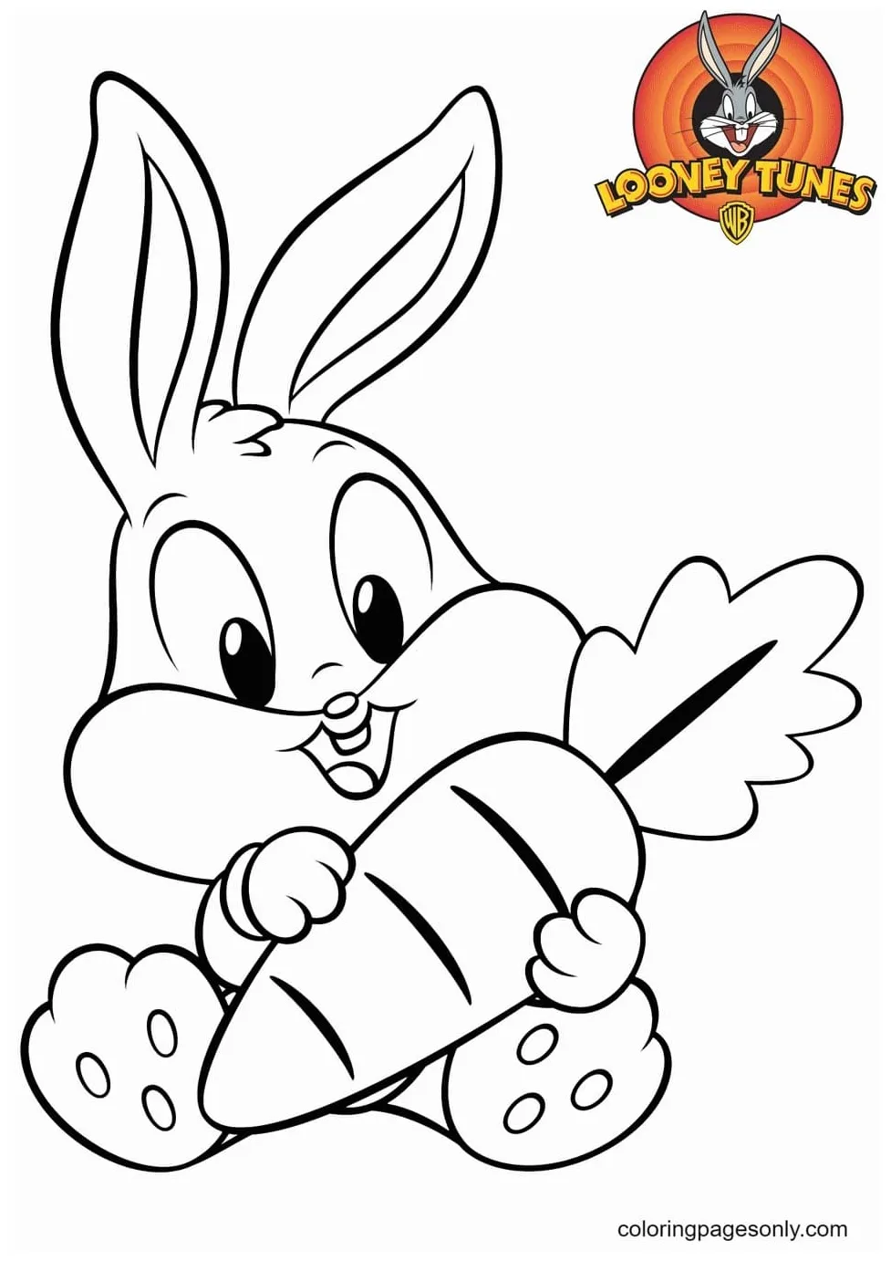 Cute cartoon coloring coloring pages