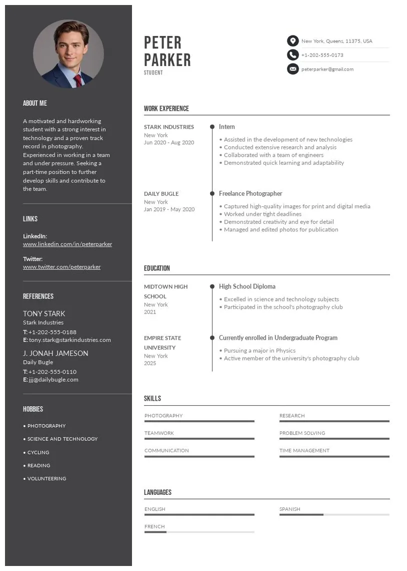 Craft A Captivating Teenager Resume With Our Resume Guide.