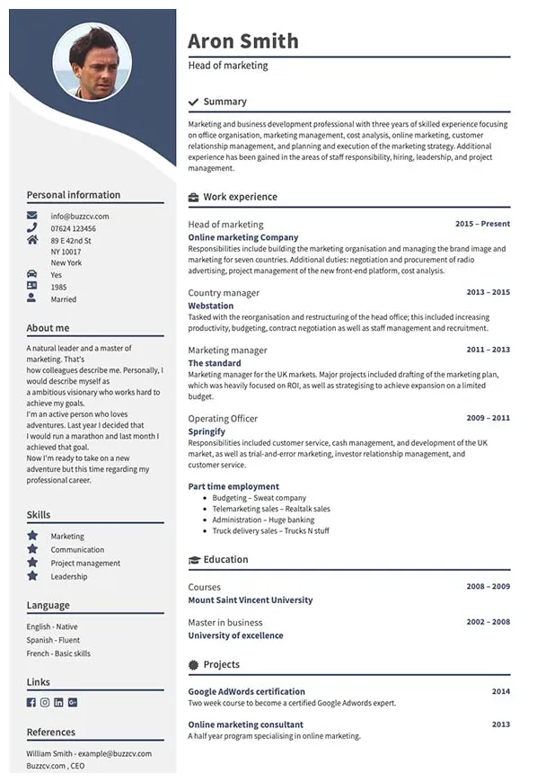 CV-malen.no [2025 ] - Lage en profesjonell CV på få minutter