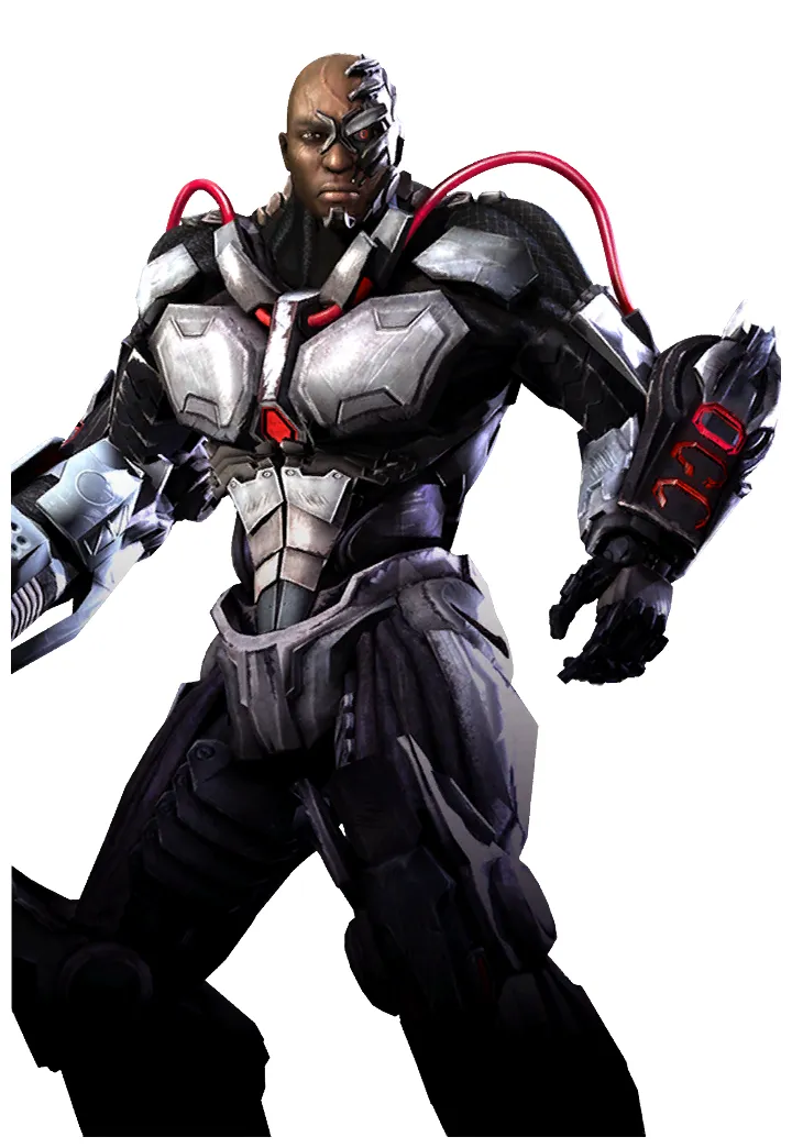 Cyborg png printable coloring page