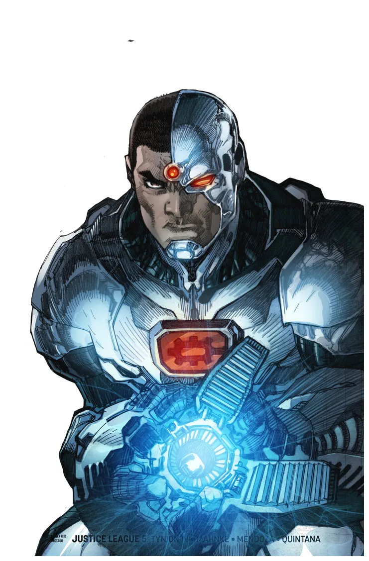 Cyborg dc comics render by christophermcgrath on deviantart