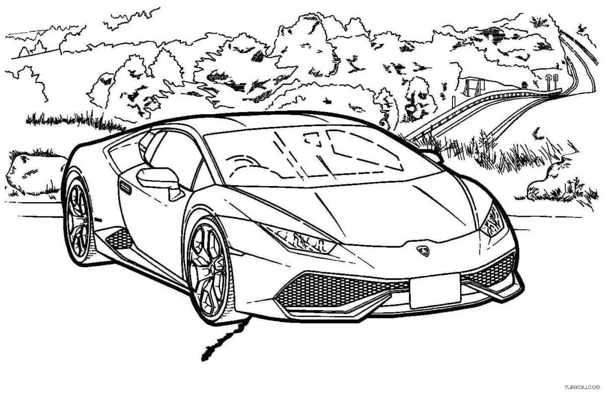 Road Cyclist Coloring Page » Turkau