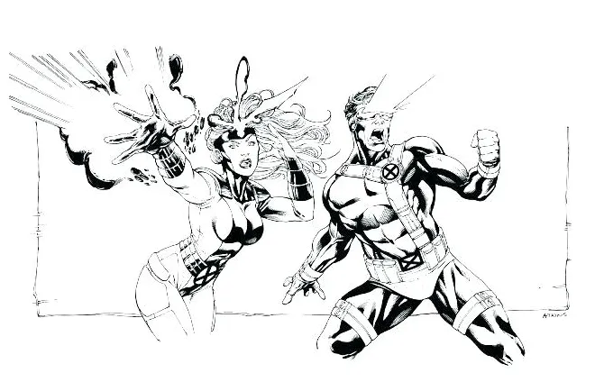 Cyclops Coloring Page at GetColorings.com | Free printable colorings