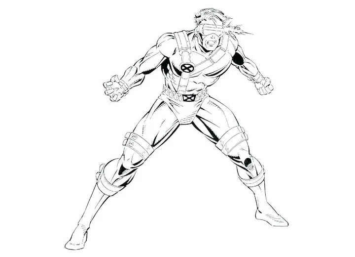 Cyclops Coloring Page at GetColorings.com | Free printable colorings