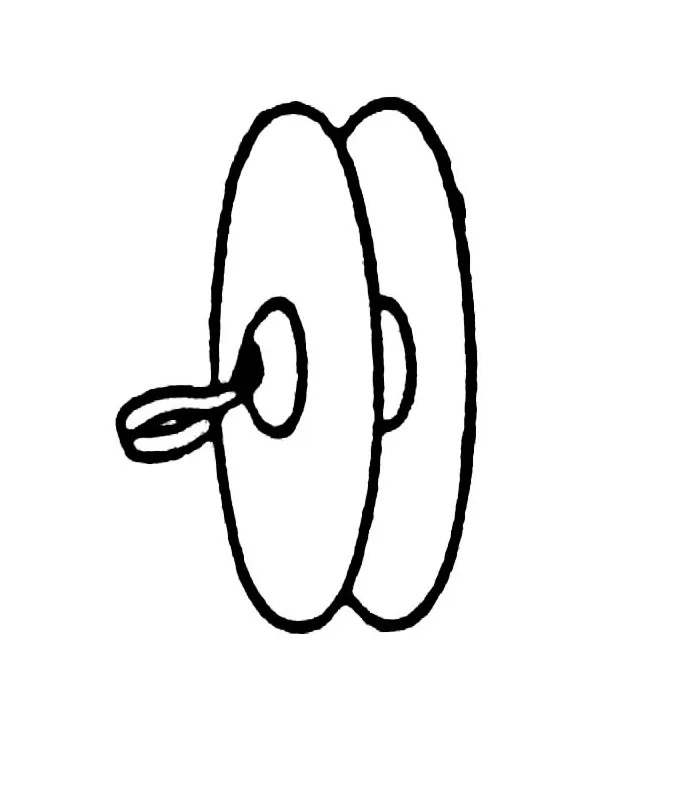 Cymbals coloring page