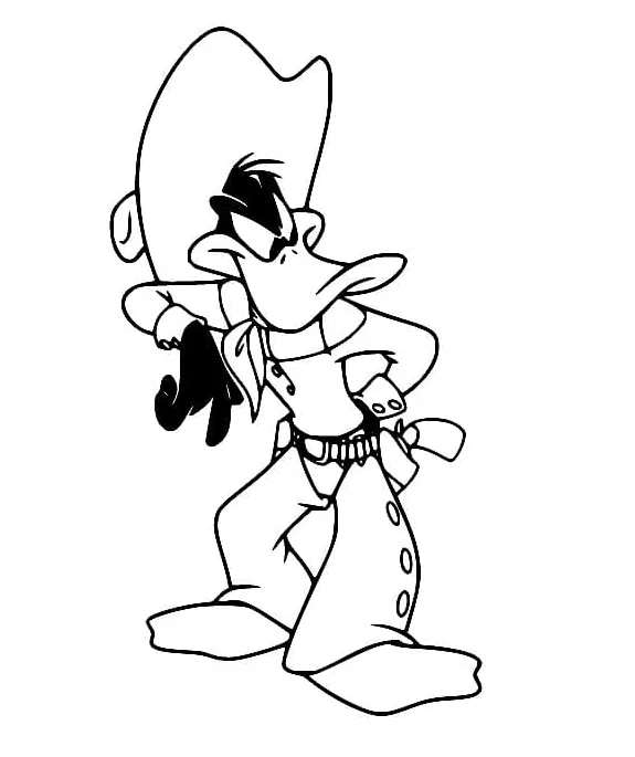 Daffy Duck coloring pages - ColoringLib