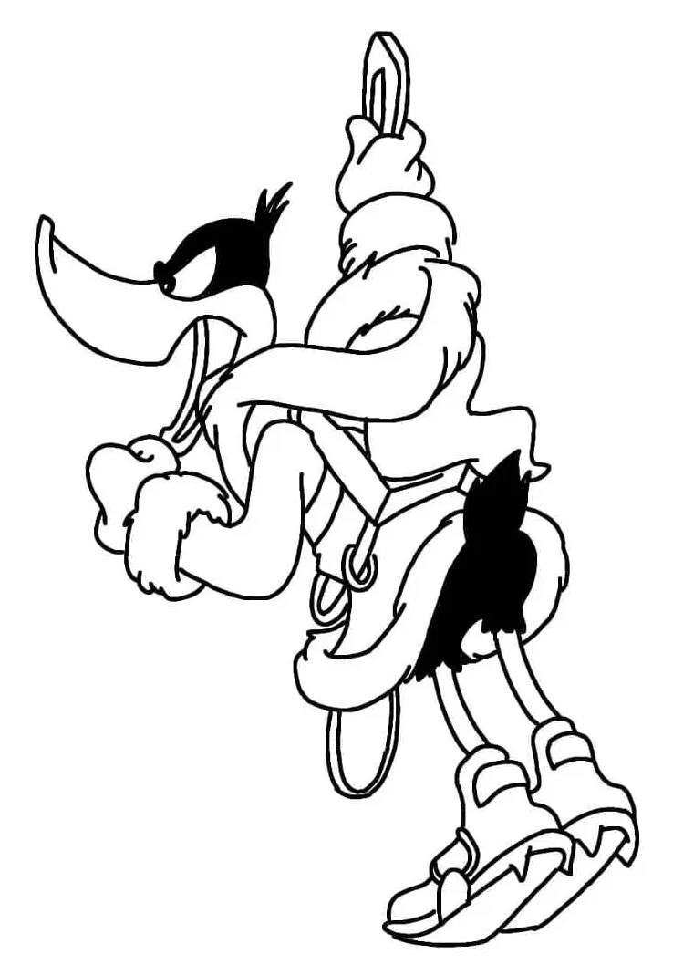 Daffy duck coloring pages coloringlib