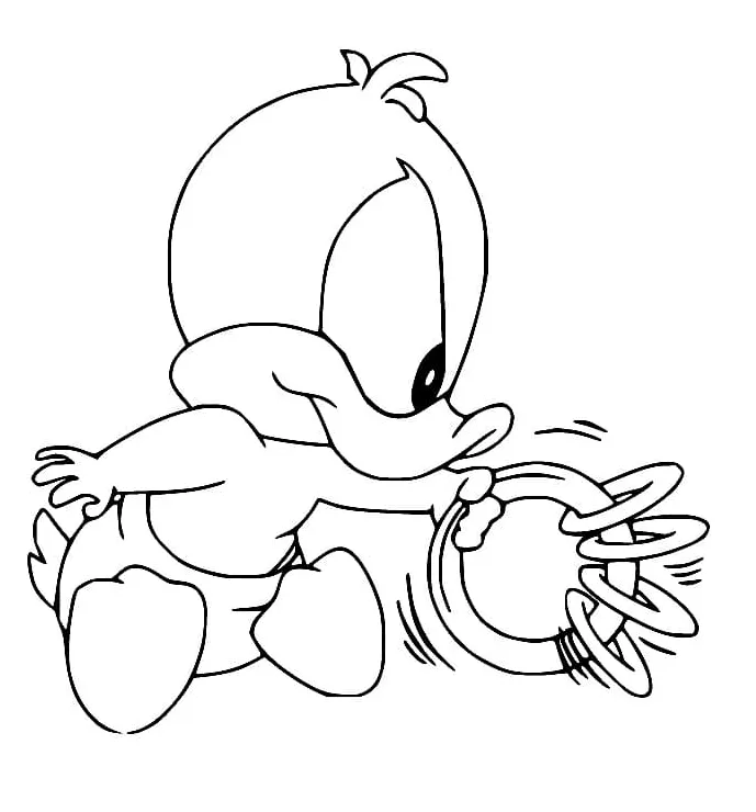 Daffy Duck coloring pages - ColoringLib