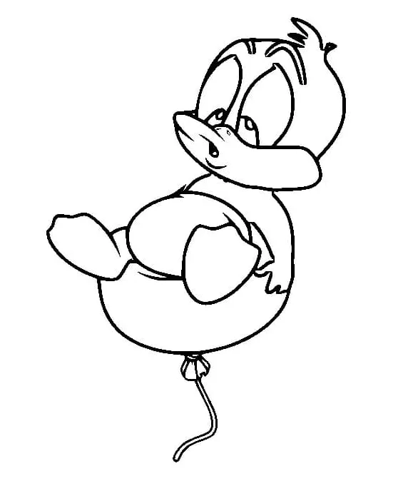 Daffy Duck coloring pages - ColoringLib