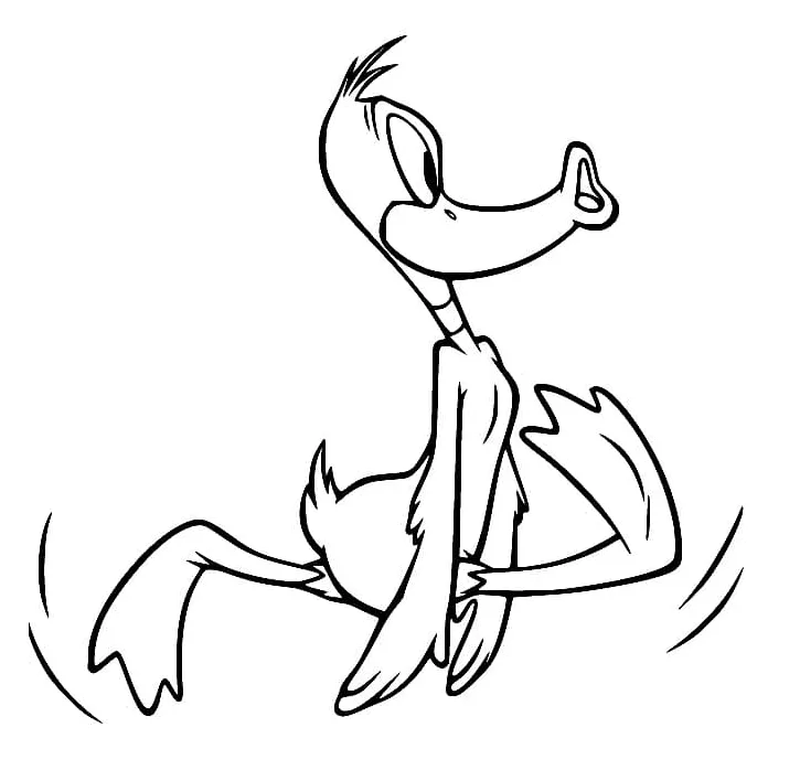 Daffy Duck coloring pages - ColoringLib