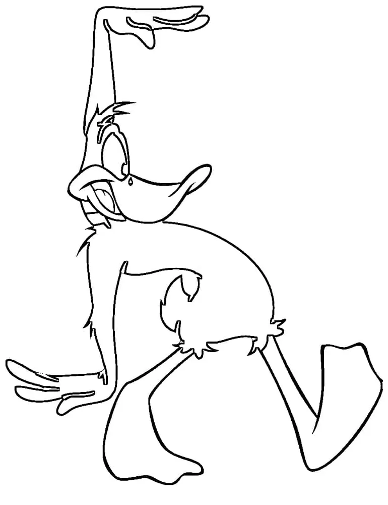Daffy Duck coloring pages - ColoringLib
