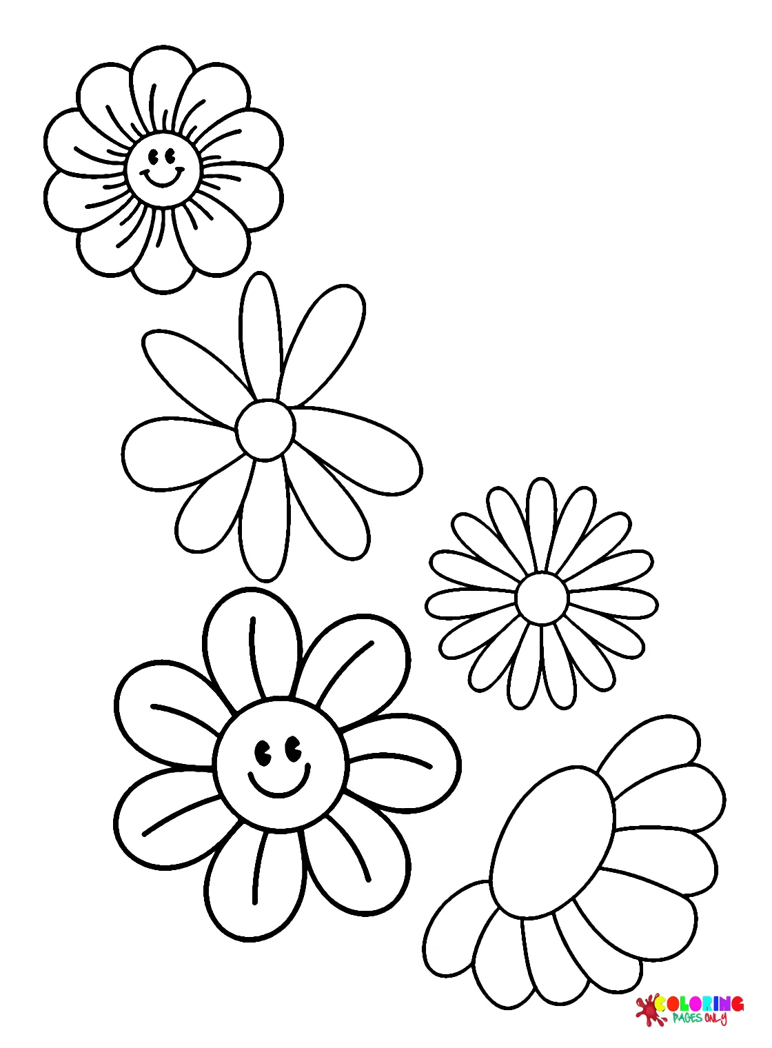 30+ Daisy Coloring Pages - Free Printable PDF & Online Coloring