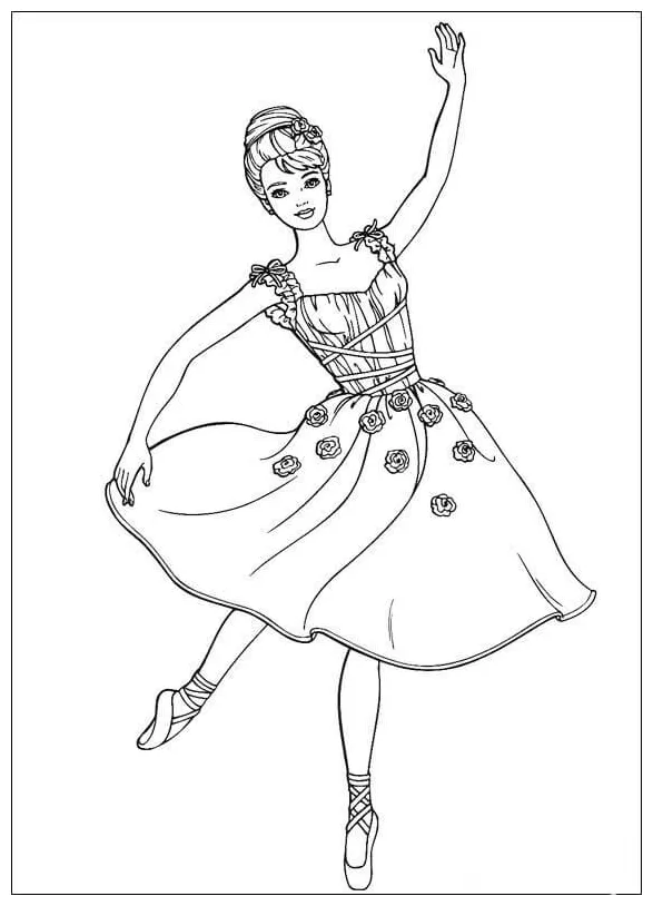 Dancer Coloring Pages & coloring book. 6000+ coloring pages.