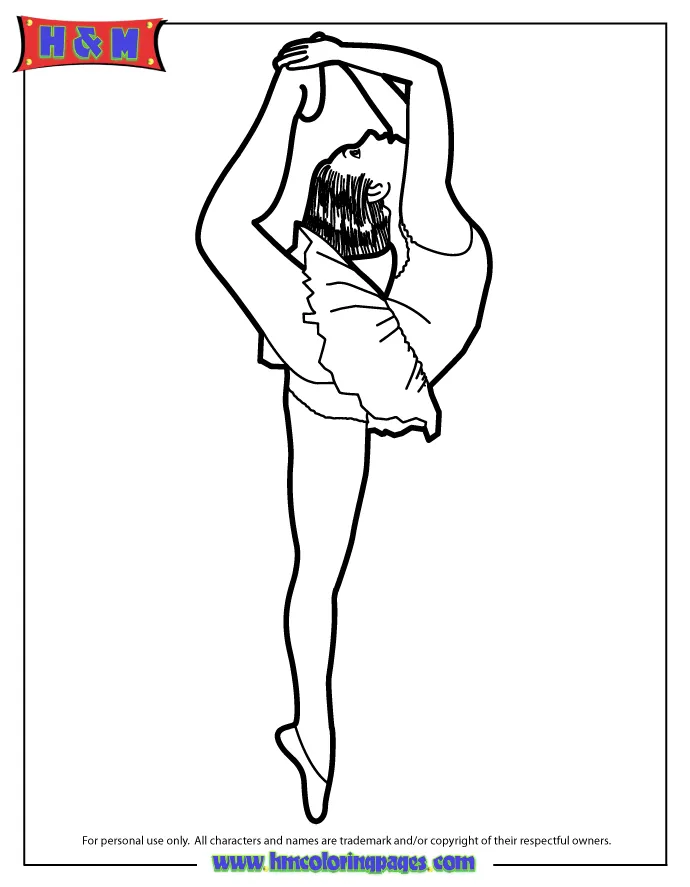 Dancing Coloring Page - Coloring Home