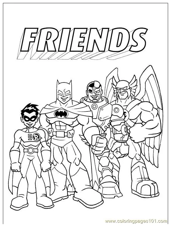 Coloring Pages Dc Comics 009 (1) (Cartoons > Others) - free printable