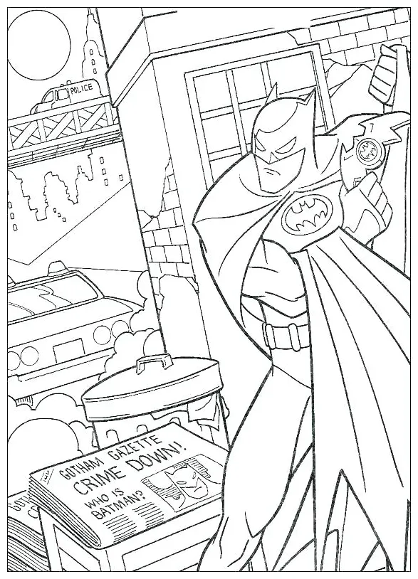 Dc Comics Coloring Pages at GetColorings.com | Free printable colorings