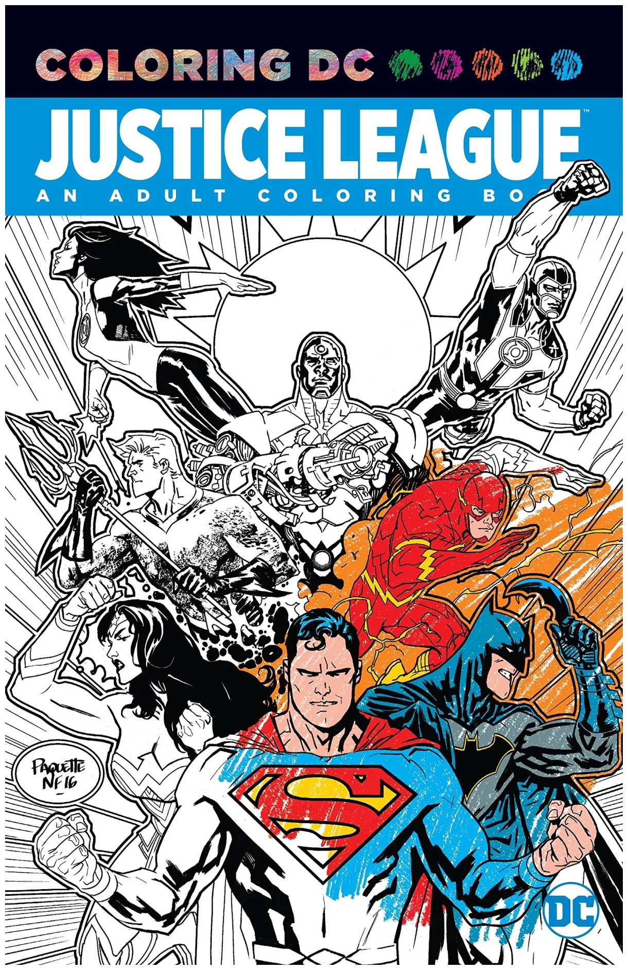 Dc Comics Coloring Book Pages