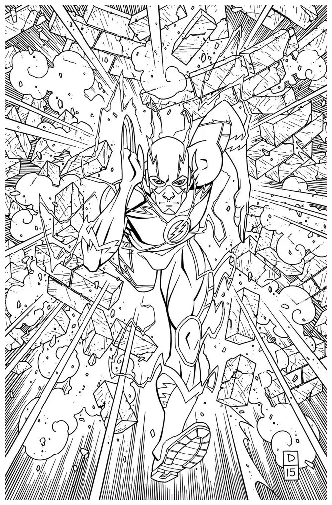 Dc Comics Coloring Pages