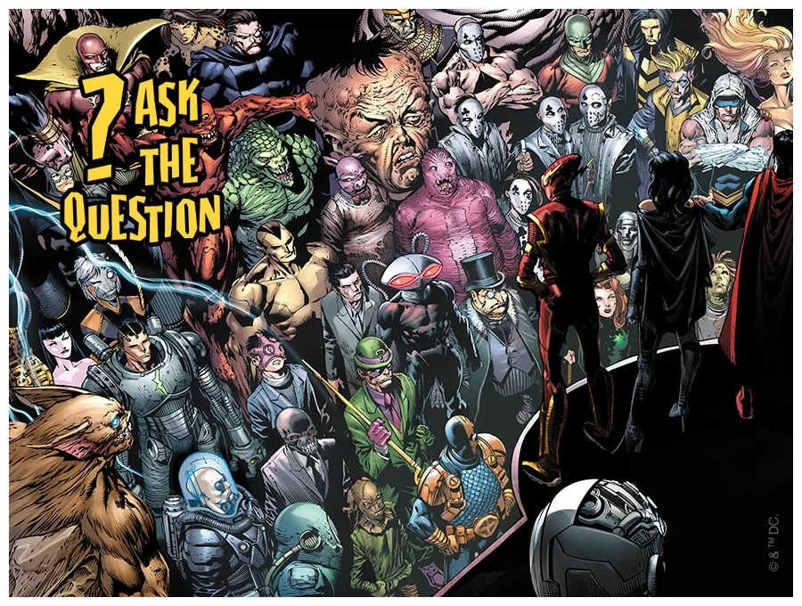 ASK…THE QUESTION: Who Was the First DC Comic Book Villain to Appear in