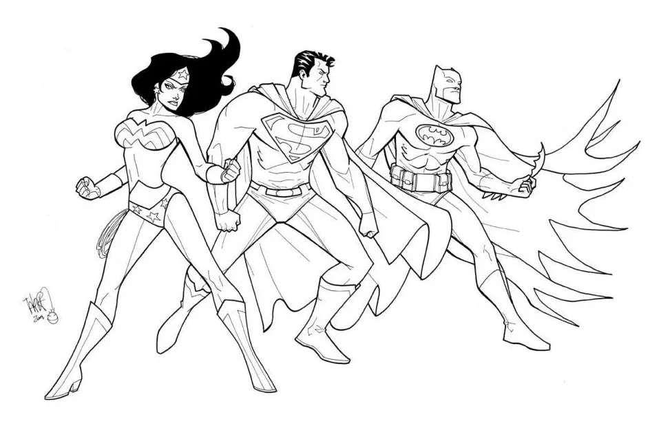 Justice league coloring pages best coloring pages for kids