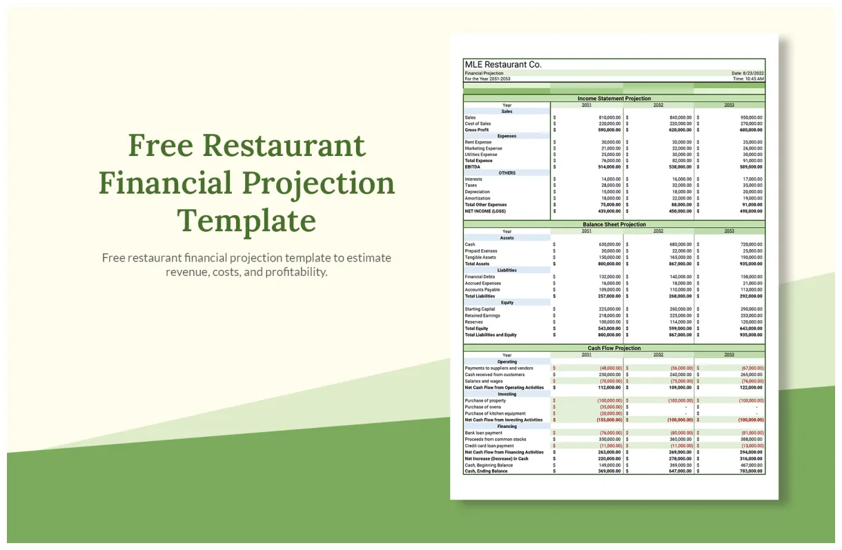 Excel restaurant survey