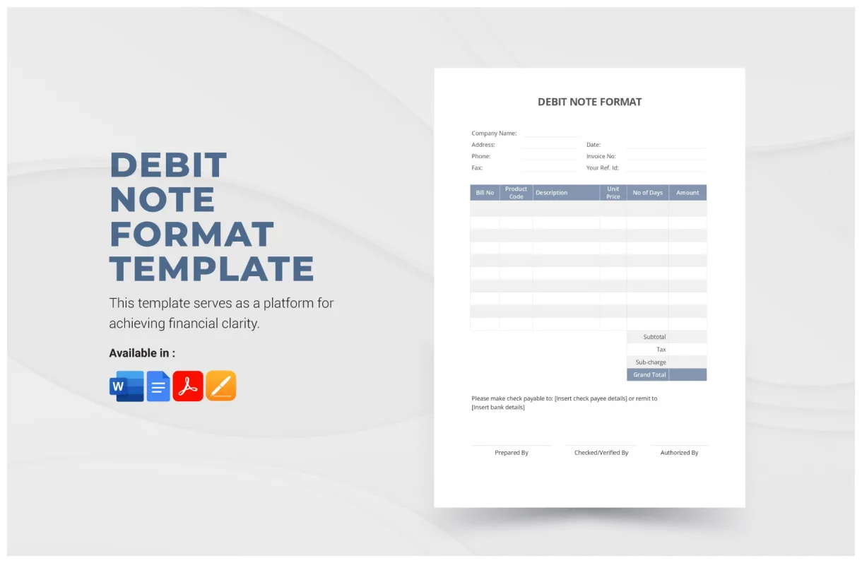 Sample in word, pages, pdf, google docs download