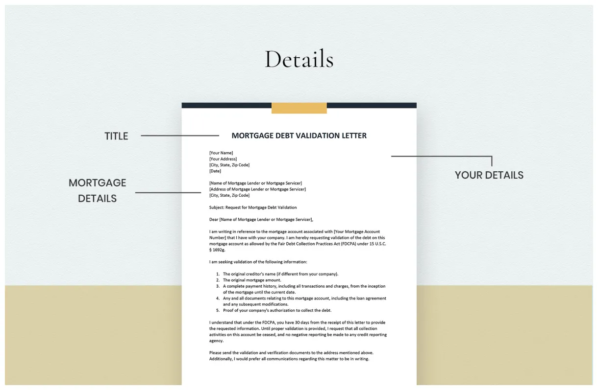 Mortgage in word, google docs, pages download