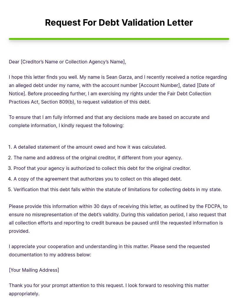 Request for example [edit & download]